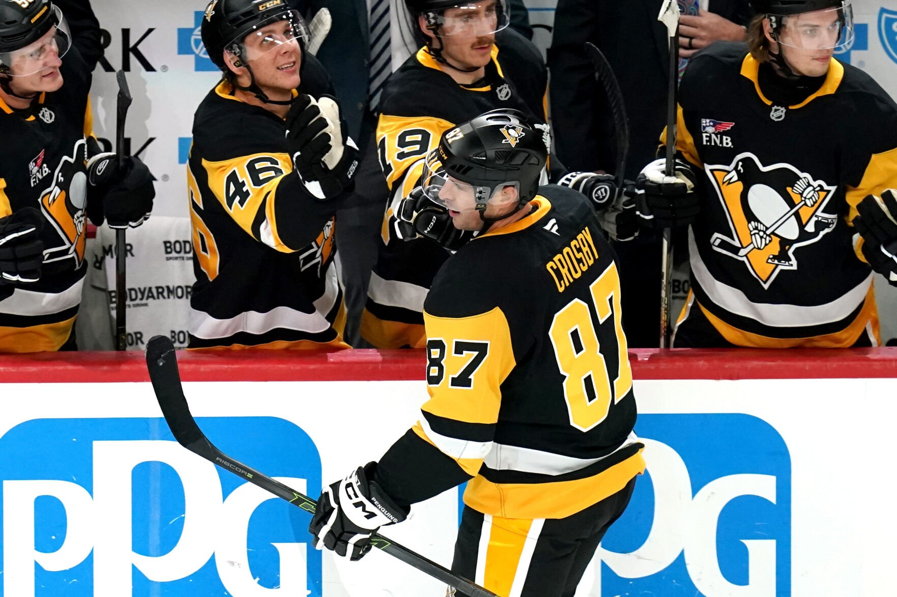 Blues Penguins Hockey